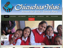 Tablet Screenshot of chicuchaswasi.org